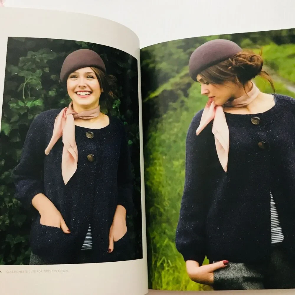 THROWN TOGETHER 16 Pieces by Kim Hargreaves Modern Knitting Pattern Booklet 2008